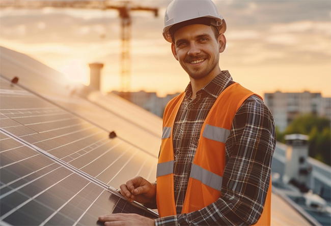 Paneles solares en Albolote