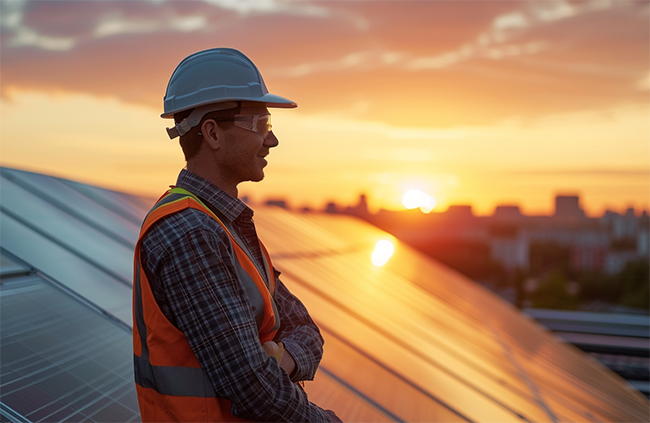 Paneles solares en Amurrio