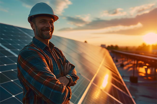 Paneles solares en Aranda de Duero