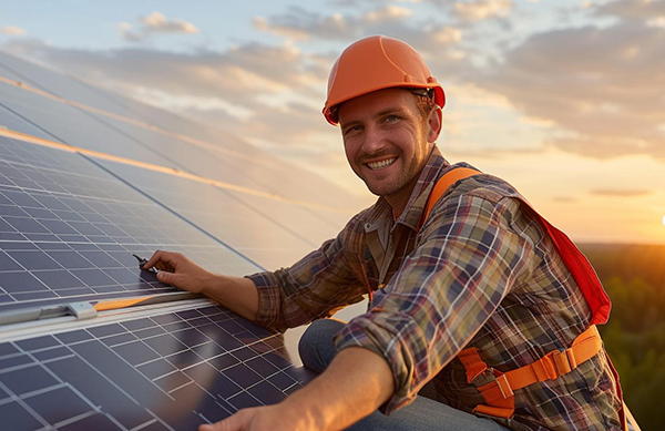 Paneles solares en Boiro