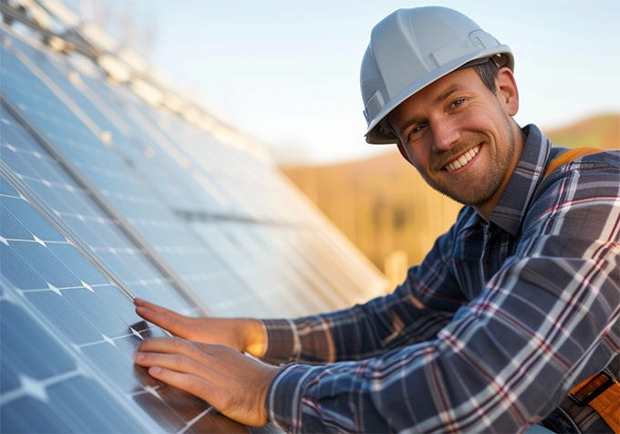 Paneles solares en Calella