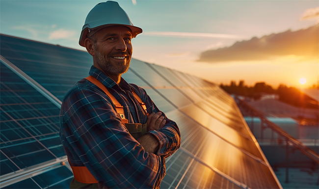Paneles solares en Granada