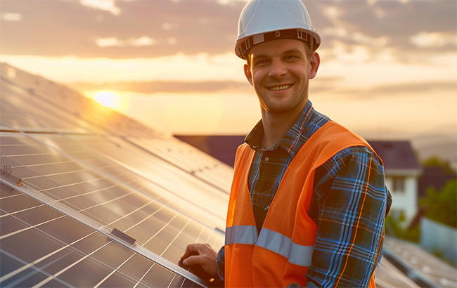 Paneles solares en Los Barrios