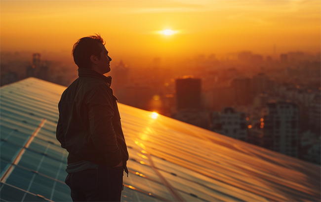 Paneles solares en Noia