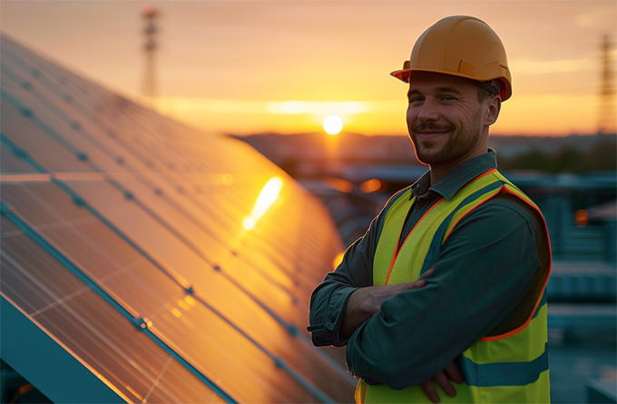 Paneles solares en San Fulgencio