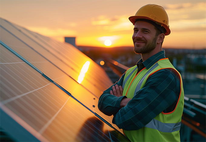 Paneles solares en Santander