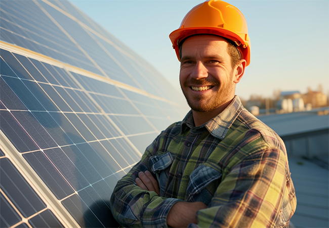 Paneles solares en Sanxenxo